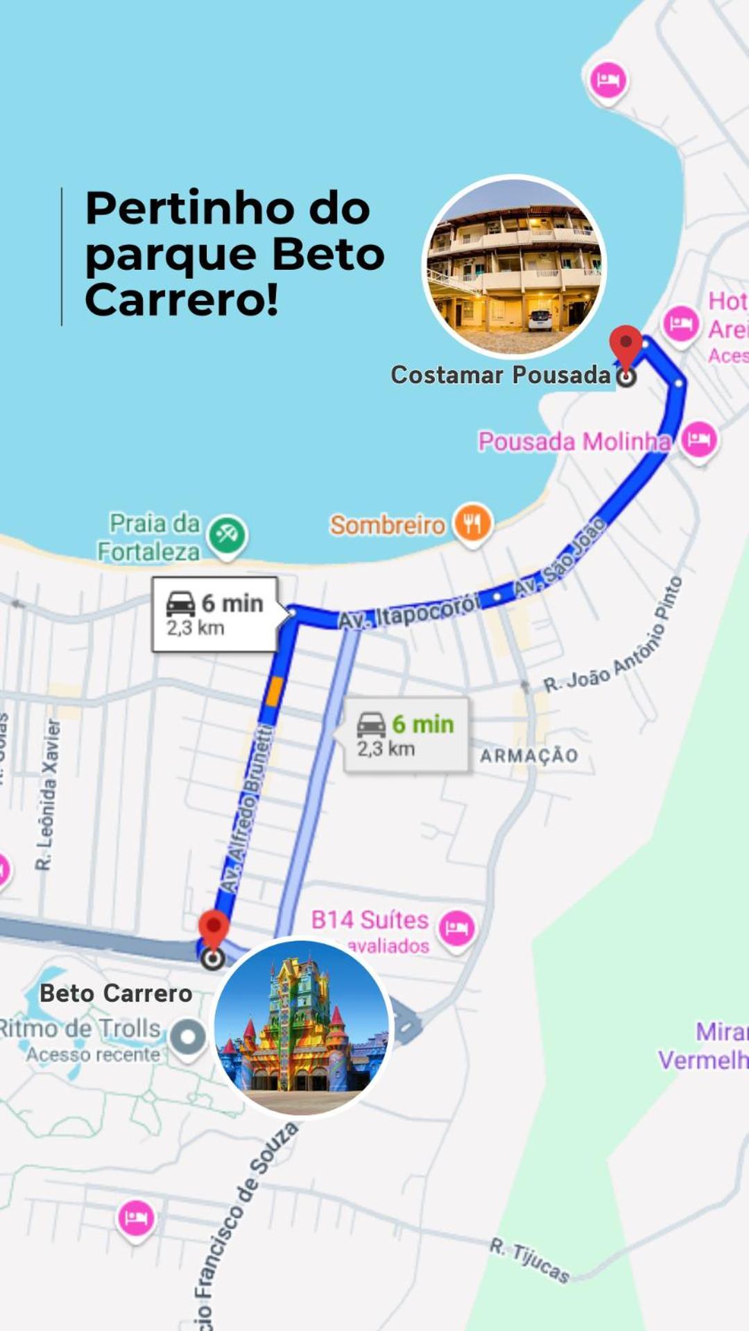 Costamar Pousada Penha  Ngoại thất bức ảnh